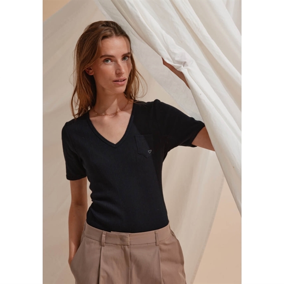 Heartmade Eman T-shirt, Sort